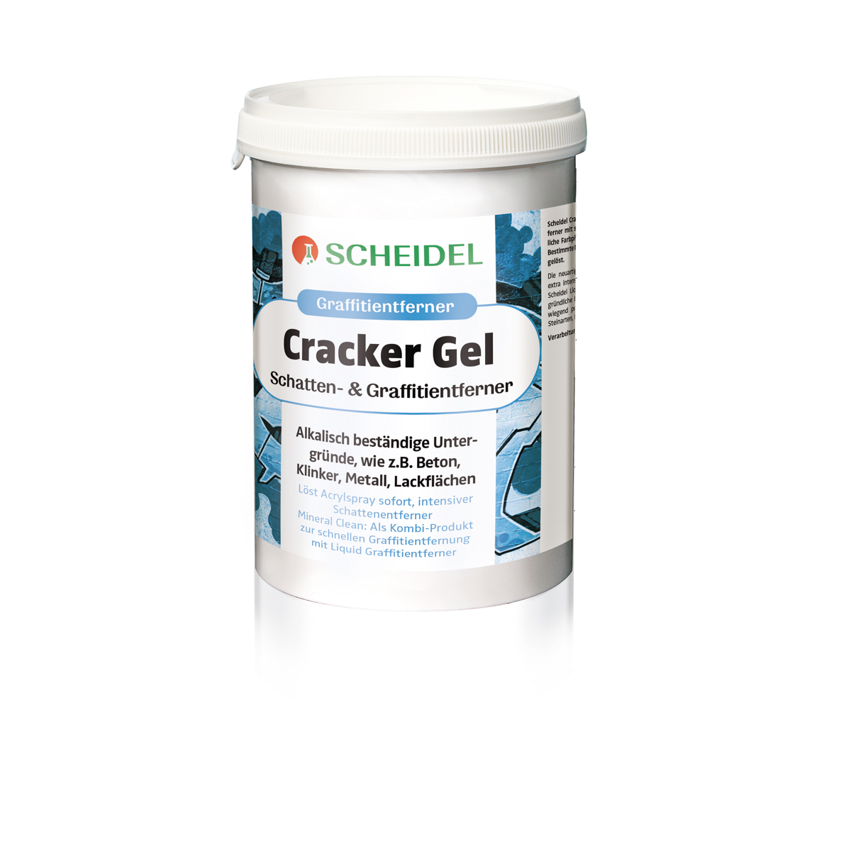 Scheidel Cracker Gel 1,0 lt Schatten- und Graffitientferner